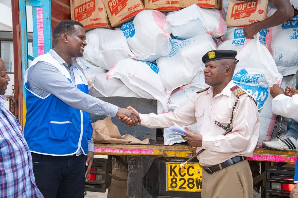 Pastoralists Receive Hay, Range Cubes as Garissa Steps Up Drought Mitigation Efforts